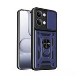 Xiaomi Poco X8 Pro Max Kılıf Magnetik Standlı Kamera Korumalı Sürgülü Vega Kapak