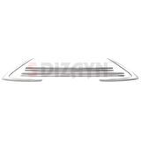 S-Dizayn Opel Corsa F Krom Cam Çıtası 6 Prç. 2019 Üzeri