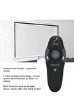 Kablosuz Lazer Sunum Kalemi , Sunum Kumandası , Laser Powerpoint 15 metre Çekim
