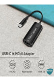Hu-04c 4k Full Hd 1080p Type-c Hdmı Capture Canlı Yayın Kartı