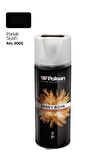 Polisan Akrilik Sprey Boya Parlak Siyah 400 ml (RAL-9005) P8366