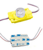 Led Modül Sarı Tekli Led Mercekli 12v Dc 1,5w İp 65 5 adet