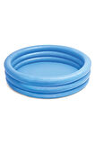 Krıstal Mavı Havuz147x33 Cm Çocuk Havuzu Bebek Havuzu 3 Boğumlu Mavi 147x33 Havuz