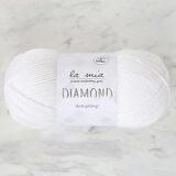 La Mia Diamond Beyaz El Örgü İpi - L001 - 33721