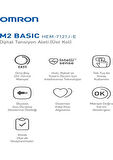 M2 Basic HEM-7121J-E Üst Koldan Ölçer Dijital Tansiyon Aleti