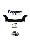 Renault Kangoo Ön Kaput Koruyucu Rüzgarlığı 4mm Akrilik (abs) Piano Black 2003-2007