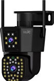 Ip Kamera 2+2 MP  4MP 1080P Ultra HD Hareketli Sensör Dış Ortam Ip Kamera Speed Dome Akıllı Ip Çift Kamera
