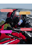 Helmet Graffiti Motor Kask Kulaklık RGB Modlu Su Geçirmez 6.0 Bluetooth Intercom Yenı Model