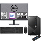 Dell Vostro 3910 MT Intel Core I7 12700 16GB 512GB SSD 23.8" FHD Windows 11 Pro Intel® UHD Graphics 770 Masaüstü Bilgisayar 23N3910EMEAP07 + Zetta USB Bellek