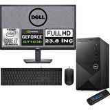 Dell Vostro 3910 MT Intel Core I7 12700 24GB 4TB SSD 23.8" FHD Windows 11 Pro Nvidia GT1030-4GB Masaüstü Bilgisayar 23N3910GT1030P15 + Zetta USB Bellek