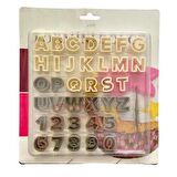 BÜYÜK HARF VE RAKAM BÜYÜK BOY ŞEKER HAMURU BASKI SETİ