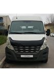 Renault Master Ön Kaput Koruma Rüzgarlığı 3mm Akrilik (abs) Parlak Siyah Deflektör 2010-2014