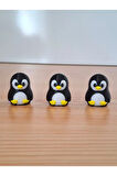 Sevimli Penguen Figürleri - 3'lü set