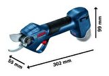 Bosch Pro Pruner Akülü Budama Bahçe Makası 12V 2Amper 2 Akü