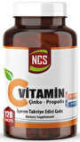 Vitamin C Çinko Propolis Vitamin D Resveratrol 120 Tablet