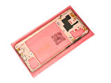 Samsung Galaxy A71 A715 Uyumlu FULL KASA Arka Kapak Batarya Kapağı - PEMBE