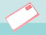 Samsung Galaxy A03S Sm A037 Uyumlu FULL KASA Arka Kapak Batarya Kapağı - BEYAZ