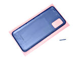 Samsung Galaxy A03S Sm A037 Uyumlu FULL KASA Arka Kapak Batarya Kapağı - MAVİ