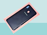 Samsung Galaxy A20 A205 Uyumlu Arka Kapak Batarya Kapağı - LACİVERT