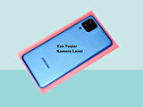 Samsung Galaxy M12 Uyumlu FULL KASA Arka Kapak Batarya Kapağı - MAVİ