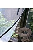Yapışkanlı Şerit Mıknatıs Magnet Kes Kullan  Siyah Genişlik 13 mm Kalınlı 1,8 mm