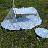 Katlanabilir Bebek Cibinlik Bebek Tül Sineklik Haşere Koruyucu Desenli Portatif Bebek Gölgelik Çadırı