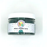METALİK SEDEFLİ PİGMENT TOZ BOYA KOYU YEŞİL RENK 50 GR