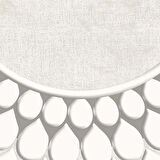 Dekoreko Figürlü Yuvarlak Özel Kesim Halı 111