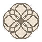 Dekoreko Figürlü Yuvarlak Özel Kesim Halı 113