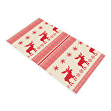 Dekoreko İnci Christmas Yolluk Halı Saçaksız Chr-6