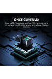 Pa-b1l-bk 30w Omnia Mini Gan Type-c Pd Şarj Adaptörü Siyah