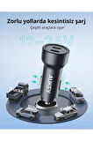 CC-Y23-BK 65W İki Type-C PD Araç Şarj Cihazı