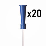 Bıçakcılar Aspirasyon Sondası No: 8 (Mavi) - 20 Adet