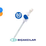 Bıçakcılar Branül (İntraket) 22G Mavi 80'li Kutu