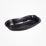 Böbrek Küveti Plastik - Siyah 100'lü Paket