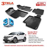 Honda CR-V 2018-2019 Premium 3D Havuzlu Paspas Seti