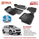 Kia Sportage 2016-2019 Premium 3D Havuzlu Paspas Seti