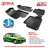 Mazda 2 2007-2014 Premium 3D Havuzlu Paspas Seti