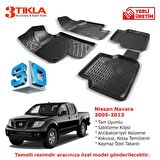Nissan Navara 2005-2013 Premium 3D Havuzlu Paspas Seti