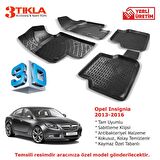 Opel Insignia 2013-2016 Premium 3D Havuzlu Paspas Seti