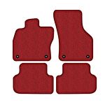 Land Rover Freelander 2007-14 Lüks Halı Paspas Seti Kırmızı