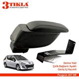 3 Tıkla Fiat Grande Punto 2006 Geniş Hacimli  Delmesiz Çelik Ayaklı Kolçak Kol Dayama