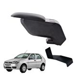 3 Tıkla Fiat Palio 2004 Delmesiz Çelik Ayaklı Siyah Kolçak Kol Dayama