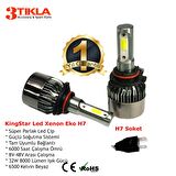Fiat Albea 2006 Kısa Far Ampul H7 Beyaz Led Xenon Şimşek Etkili 8000 Lümen