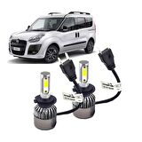 Fiat Albea 2010 Uzun Far Ampul H7 Beyaz Led Xenon Şimşek Etkili 8000 Lümen