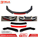 ABS Malzeme Süper Dayanıklılık 4 Parça Universal Spor Tip Tampon Altı Lip