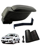 3 Tıkla Eko Set Renault Clio II 2000 Geniş Hacimli  Delmesiz Çelik Ayaklı  Kolçak ve Direksiyon Kılıfı