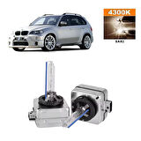 BMW X5 Serisi E70 2007-2013 Xenon D1S / D1R 4300K Sarı HID Xenon Ampul 2 Adet
