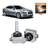 Jaguar XF 2008-2011 Xenon D1S / D1R 4300K Sarı HID Xenon Ampul 2 Adet