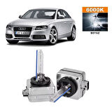 Audi A4 B8 2008-2015 D3S / D3R 6000K Beyaz HID Xenon Ampul 2 Adet